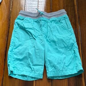 Jumping Beans Aqua Shorts with Gray Waistband